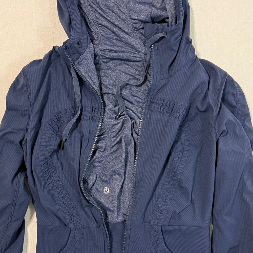 Lululemon Athletica Navy Utility Jacket - Picture 2 of 14